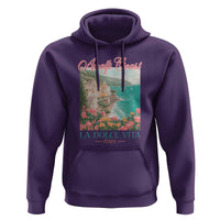 Amalfi Coast Italy Travel Trip Hoodie La Dolce Vita Mediterranean Sea - Wonder Print Shop