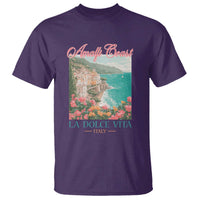 Amalfi Coast Italy Travel Trip T Shirt La Dolce Vita Mediterranean Sea - Wonder Print Shop