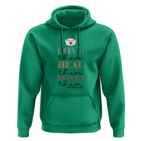 School Nurse Hoodie Love Heal Return Them Nursing Cap - Wonder Print Shop