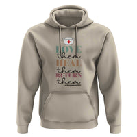 School Nurse Hoodie Love Heal Return Them Nursing Cap - Wonder Print Shop