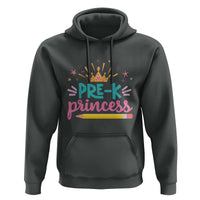 Back To School Hoodie Pre-K Princess Lovely Yellow Crown Pencil Cute Star - Wonder Print Shop