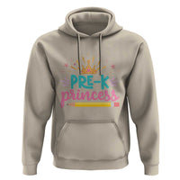 Back To School Hoodie Pre-K Princess Lovely Yellow Crown Pencil Cute Star - Wonder Print Shop