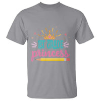 Back To School T Shirt 1ST Grade Princess Lovely Yellow Crown Pencil Cute Star - Wonder Print Shop