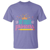 Back To School T Shirt 1ST Grade Princess Lovely Yellow Crown Pencil Cute Star - Wonder Print Shop