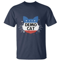 Funny American Cat T Shirt Demo Cat Star US Flag - Wonder Print Shop