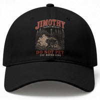 Jimothy Raccoon Seattle Wildlife Baseball Cap Do Not Pet The Round King Funny Viral Trash Panda