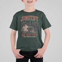 Jimothy Raccoon Seattle Wildlife T Shirt For Kid Do Not Pet The Round King Funny Viral Trash Panda