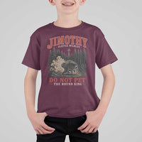 Jimothy Raccoon Seattle Wildlife T Shirt For Kid Do Not Pet The Round King Funny Viral Trash Panda