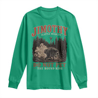 Jimothy Raccoon Seattle Wildlife Long Sleeve Shirt Do Not Pet The Round King Funny Viral Trash Panda