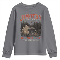 Jimothy Raccoon Seattle Wildlife Youth Sweatshirt Do Not Pet The Round King Funny Viral Trash Panda