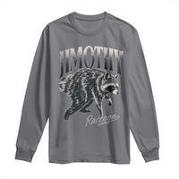 Jimothy Raccoon Long Sleeve Shirt Funny Seattle Trash Panda Wildlife