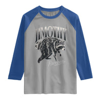 Jimothy Raccoon Raglan Shirt Funny Seattle Trash Panda Wildlife