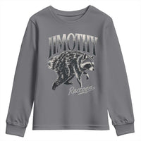 Jimothy Raccoon Youth Sweatshirt Funny Seattle Trash Panda Wildlife