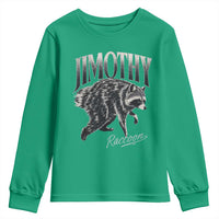Jimothy Raccoon Youth Sweatshirt Funny Seattle Trash Panda Wildlife