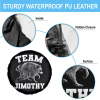 Team Jimothy Raccoon Spare Tire Cover Funny Seattle Trash Panda Lover