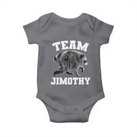 Team Jimothy Raccoon Baby Onesie Funny Seattle Trash Panda Lover