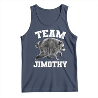 Team Jimothy Raccoon Tank Top Funny Seattle Trash Panda Lover