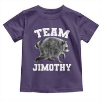Team Jimothy Raccoon Toddler T Shirt Funny Seattle Trash Panda Lover
