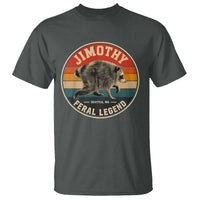 Jimothy Raccoon Seattle Feral Legend T Shirt Funny Trash Panda Meme Retro