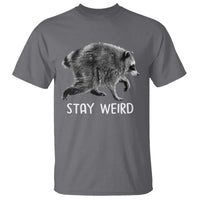 Jimothy the Raccoon Funny Stay Weird T Shirt Seattle Short Spine Trash Panda