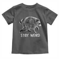 Jimothy the Raccoon Funny Stay Weird Toddler T Shirt Seattle Short Spine Trash Panda