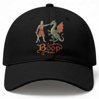 Boop Medieval Knight Dragon Baseball Cap Funny Ren Faire Dark Fantasy
