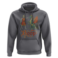 Boop Medieval Knight Dragon Hoodie Funny Ren Faire Dark Fantasy