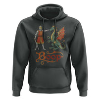 Boop Medieval Knight Dragon Hoodie Funny Ren Faire Dark Fantasy