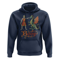 Boop Medieval Knight Dragon Hoodie Funny Ren Faire Dark Fantasy