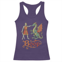 Boop Medieval Knight Dragon Racerback Tank Top Funny Ren Faire Dark Fantasy