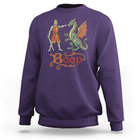 Boop Medieval Knight Dragon Sweatshirt Funny Ren Faire Dark Fantasy