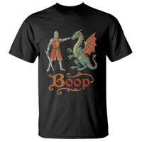 Boop Medieval Knight Dragon T Shirt Funny Ren Faire Dark Fantasy