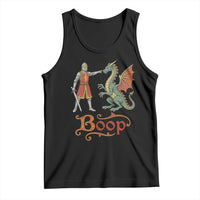 Boop Medieval Knight Dragon Tank Top Funny Ren Faire Dark Fantasy
