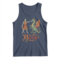 Boop Medieval Knight Dragon Tank Top Funny Ren Faire Dark Fantasy