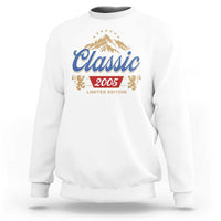 21st Birthday Beer Classic 2005 Limited Edition Sweatshirt Funny Gifts for 21 Year Olds