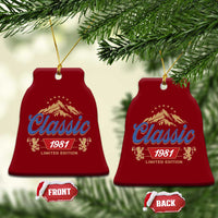 45th Birthday Beer Classic 1981 Limited Edition Ceramic Ornament Funny Gifts for 45 Year Olds