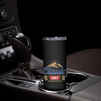 45th Birthday Beer Classic 1981 Limited Edition Skinny Tumbler Funny Gifts for 45 Year Olds