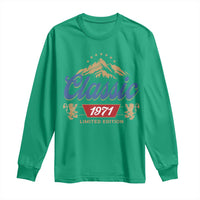 55th Birthday Beer Classic 1971 Limited Edition Long Sleeve Shirt Funny Gifts for 55 Year Olds