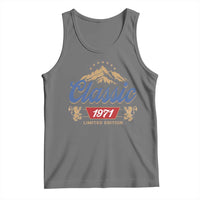 55th Birthday Beer Classic 1971 Limited Edition Tank Top Funny Gifts for 55 Year Olds