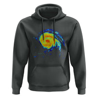 Hurricane Erin Hoodie Meteorologist Weather Radar Storm Chasing - Wonder Print Shop