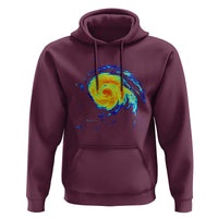 Hurricane Erin Hoodie Meteorologist Weather Radar Storm Chasing - Wonder Print Shop