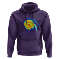 Hurricane Erin Hoodie Meteorologist Weather Radar Storm Chasing - Wonder Print Shop