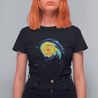 Hurricane Erin T Shirt For Women Meteorologist Weather Radar Storm Chasing - Wonder Print Shop