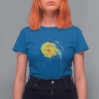 Hurricane Erin T Shirt For Women Meteorologist Weather Radar Storm Chasing - Wonder Print Shop