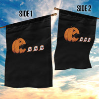 Funny Halloween Gamer Video Gaming Pumpkin Ghost Garden Flag - Wonder Print Shop