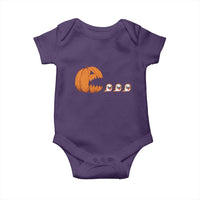 Funny Halloween Gamer Video Gaming Pumpkin Ghost Baby Onesie - Wonder Print Shop