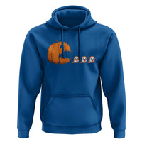 Funny Halloween Gamer Video Gaming Pumpkin Ghost Hoodie - Wonder Print Shop