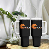 Funny Halloween Gamer Video Gaming Pumpkin Ghost Tumbler With Handle - Wonder Print Shop