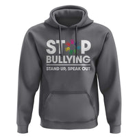 Unity Day Hoodie Stop Bullying Stand Up Speak Out Hand Prints Anti Bullying Awareness