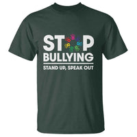 Unity Day T Shirt Stop Bullying Stand Up Speak Out Hand Prints Anti Bullying Awareness - Wonder Print Shop